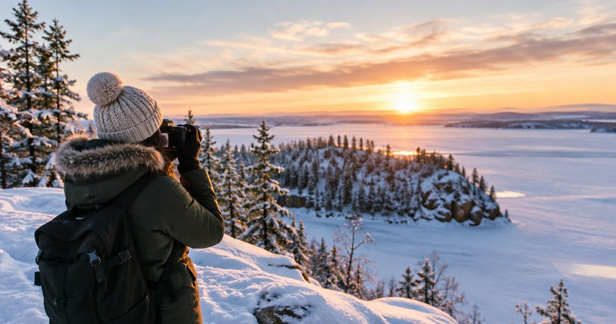 Best winter photo locations in Minnesota